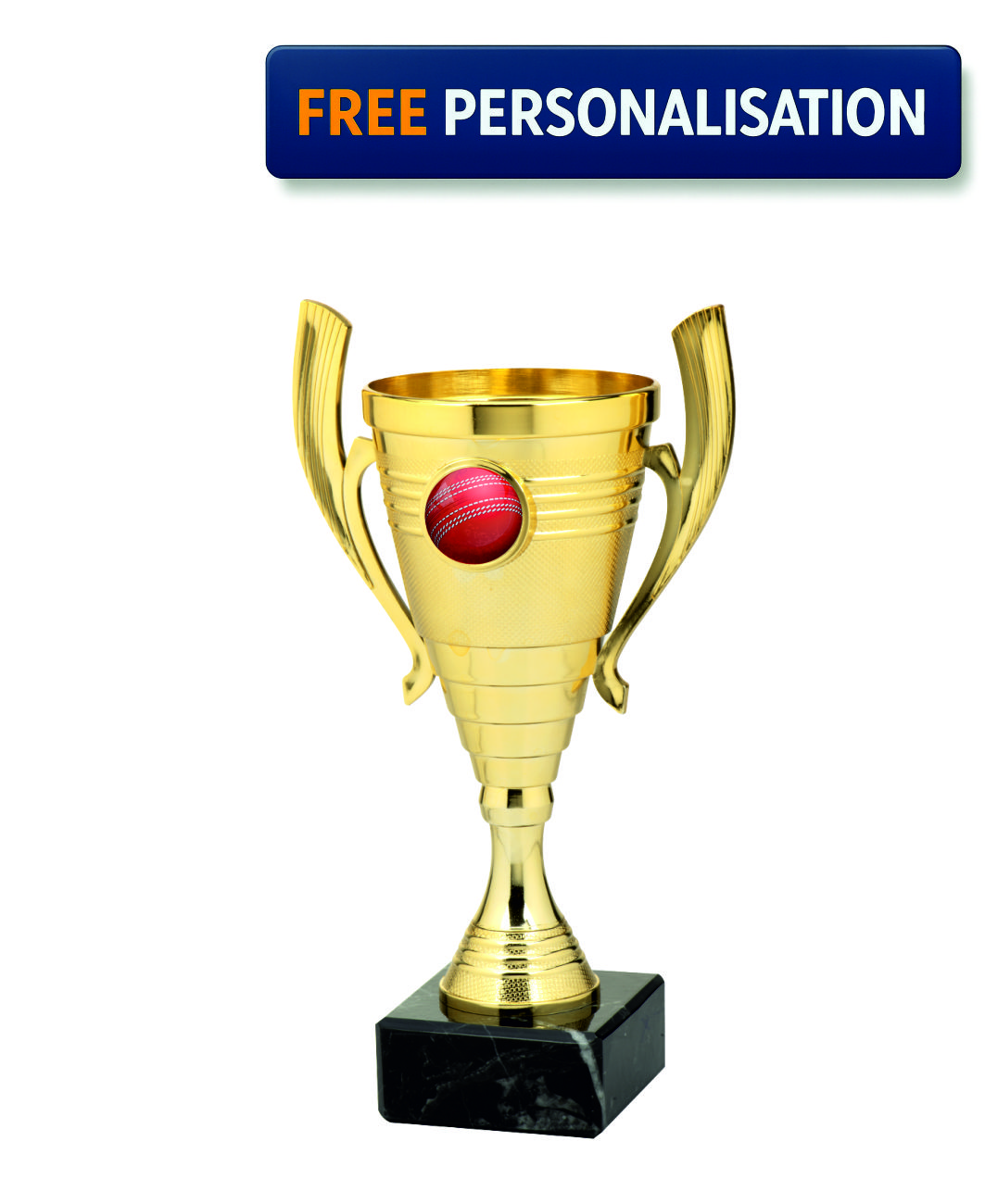 GOLD MINI CUP CRICKET AWARD - SET.356.01.A