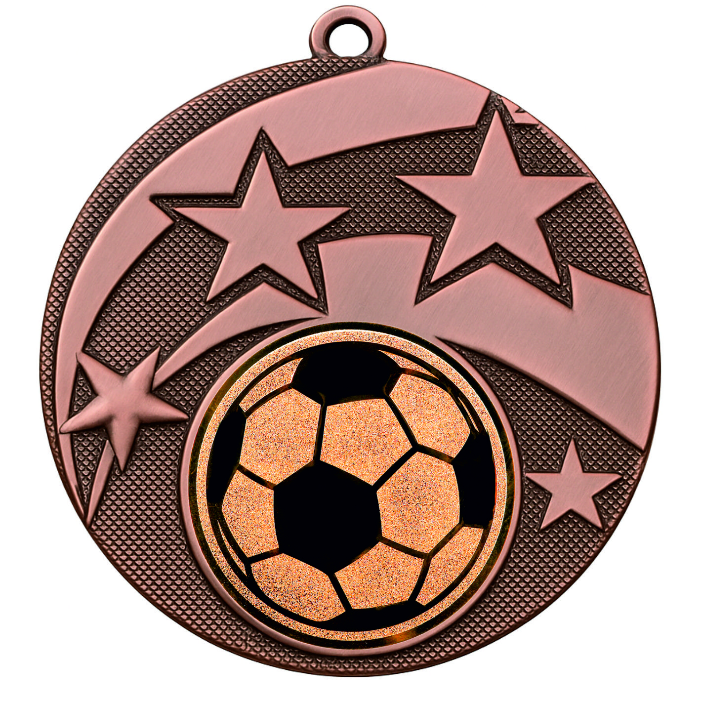 Bronze Star Football Medal - FREE Ribbon - BIE.M9457.03