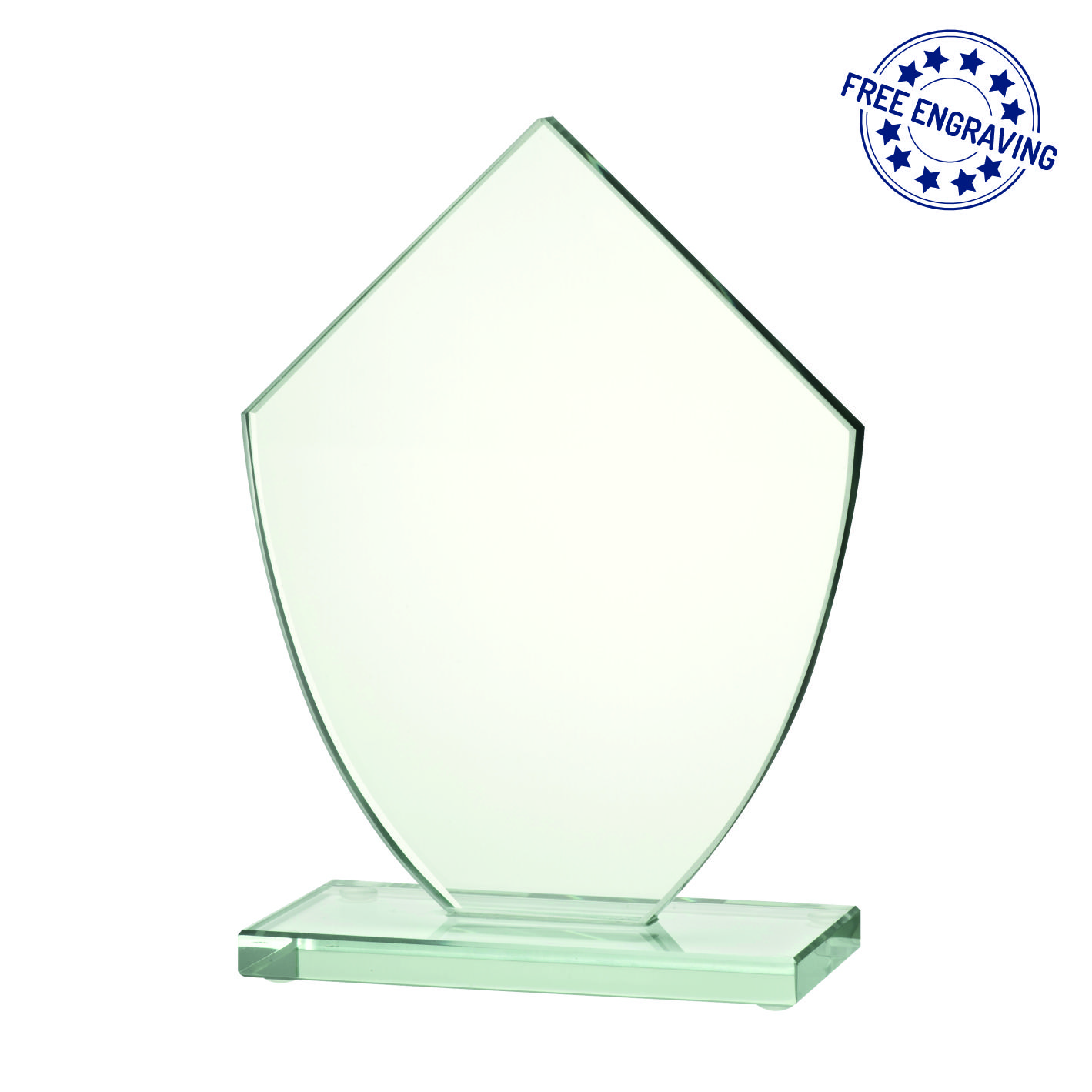 Shield Luxury Glass Award - W44