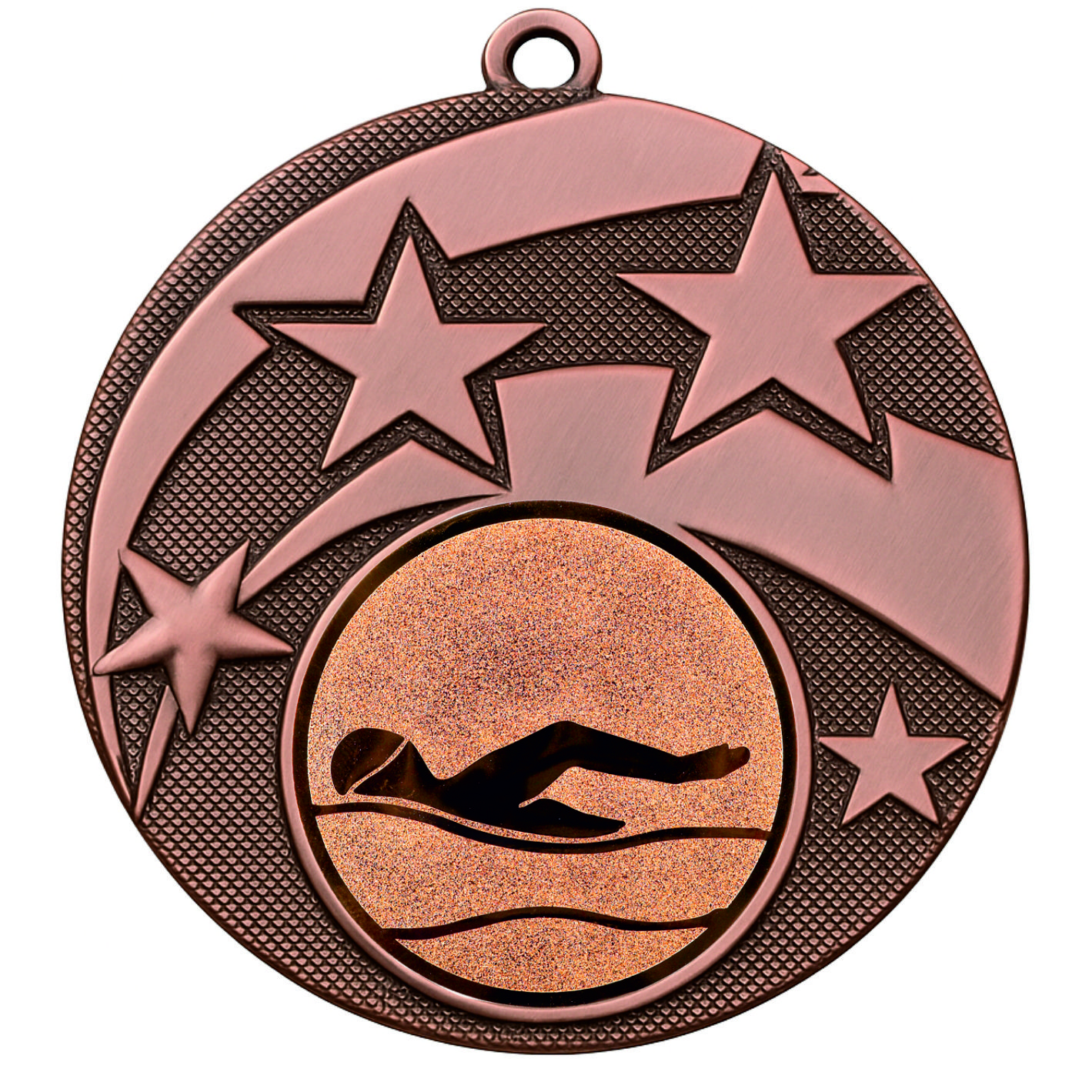 Bronze Star Swimming Medal -FREE Ribbon -BIE.M9457.03
