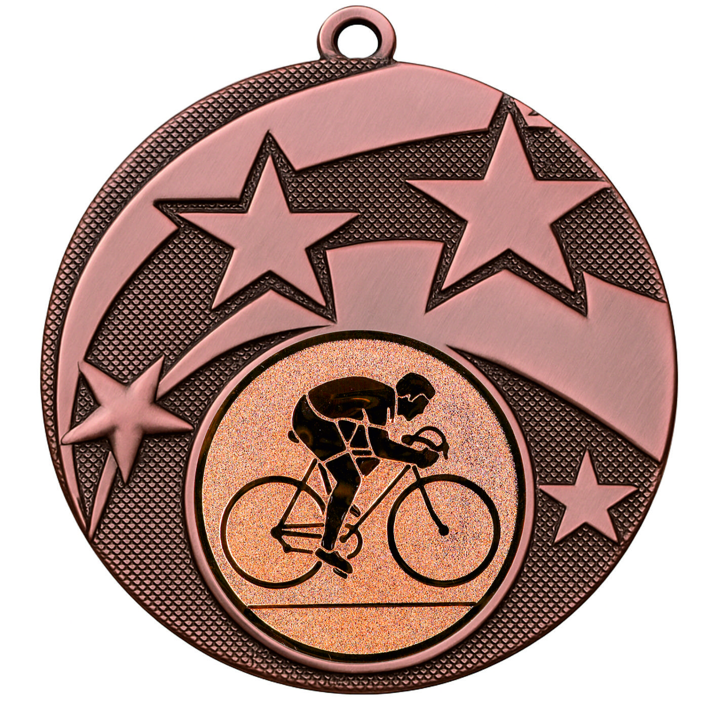 Bronze Star Cycling Medal - FREE Ribbon - BIE.M9457.03
