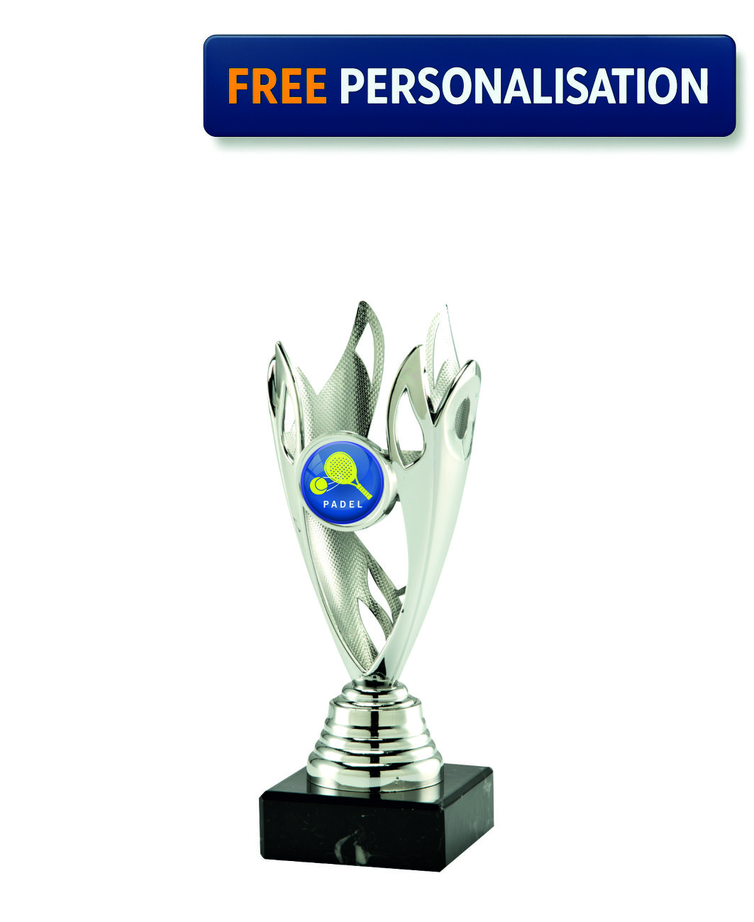 SILVER FLAME PADEL AWARD - SET.351.02.A