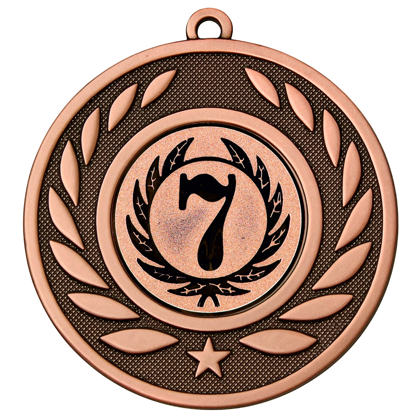 Bronze Laurel 7th Place Medal - FREE Ribbon - BIE.M9459.03