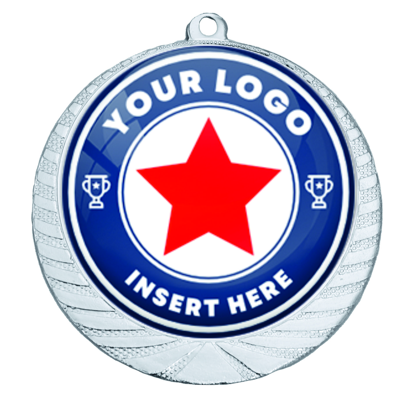 DI6001.02 SILVER 60mm Medal 