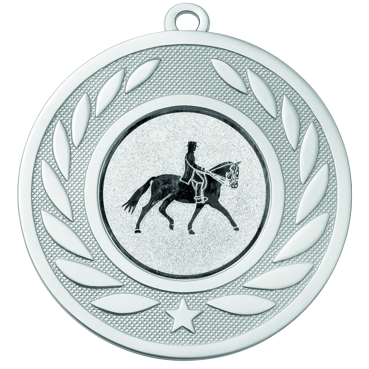 Silver Laurel Dressage Medal - FREE Ribbon - BIE.M9459.02