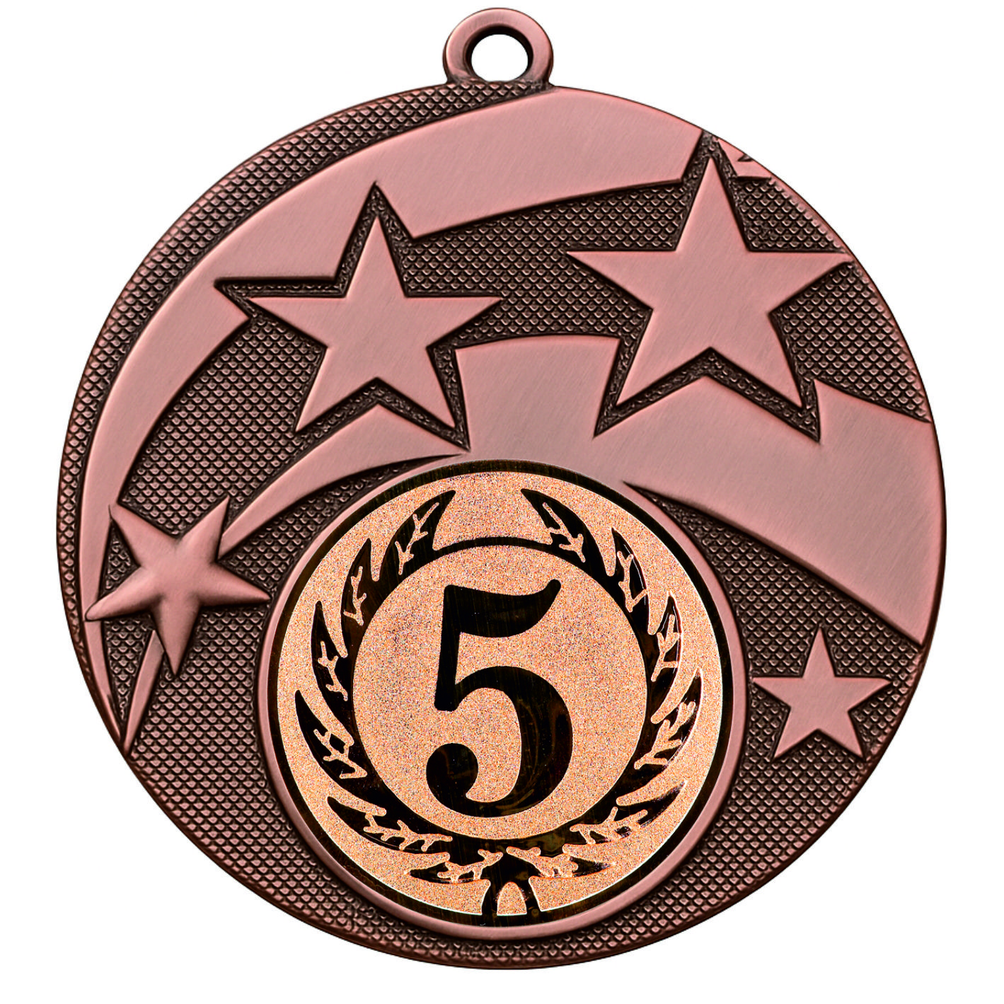 Bronze Star 5th Place Medal - FREE Ribbon - BIE.M9457.03