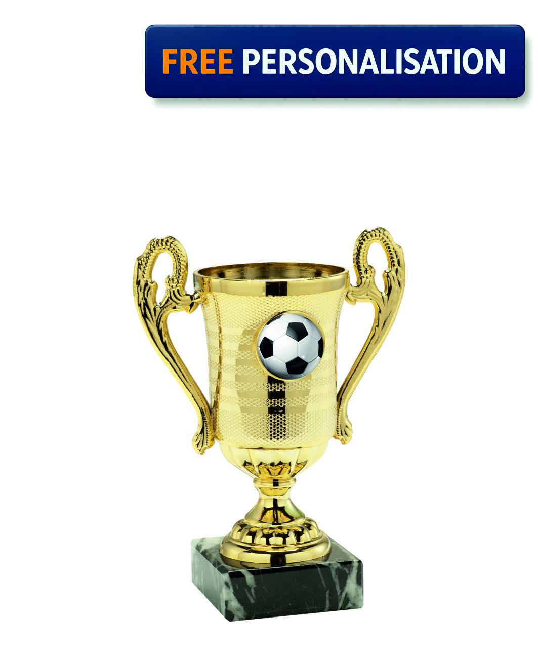 GOLD MINI CUP FOOTBALL AWARD - SET.306.01.A