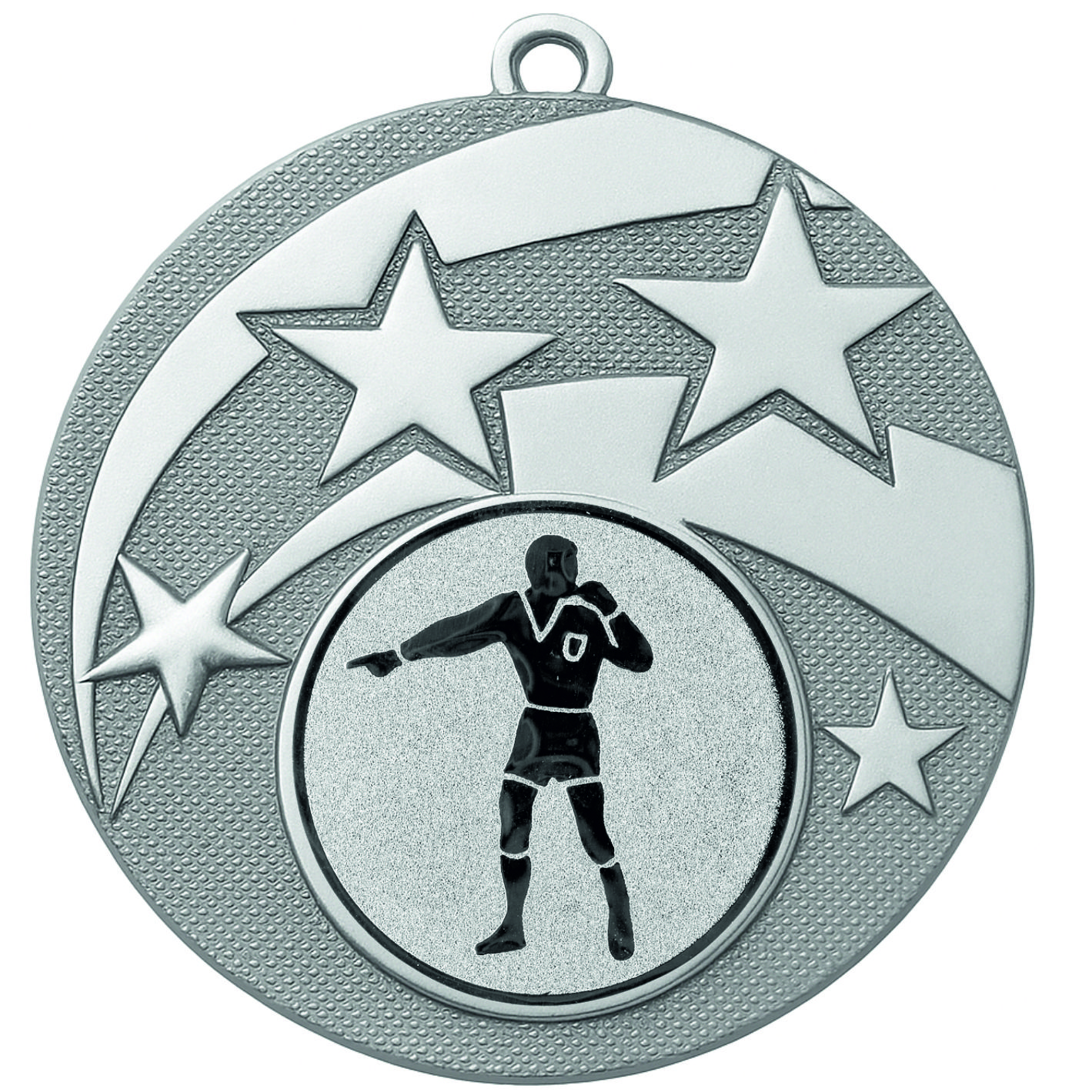 Silver Star Referee Medal - FREE Ribbon - BIE.M9457.02