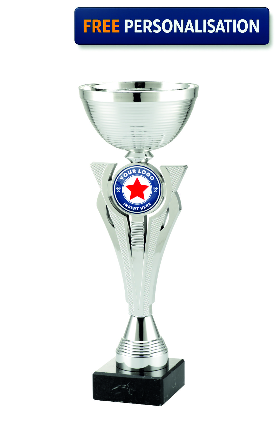 Silver Geometric Cup - ET.491.02