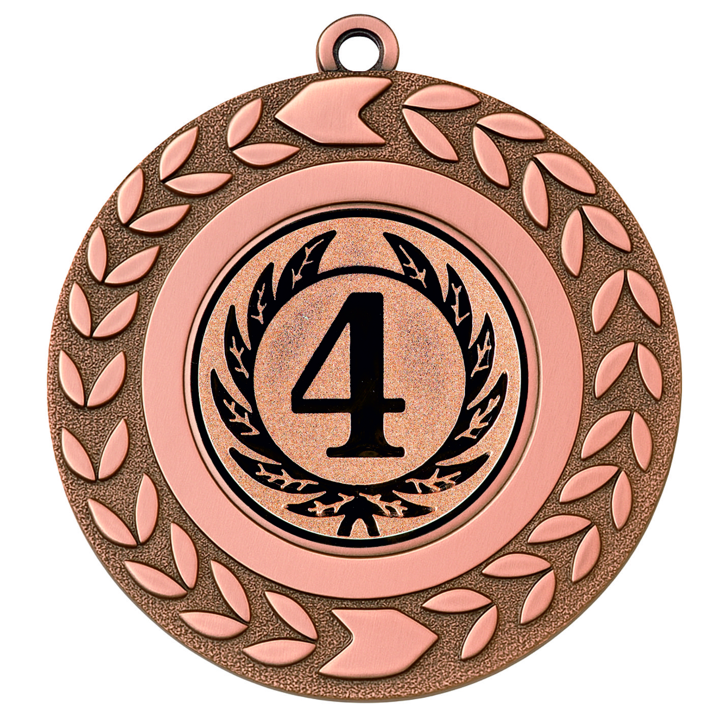 Bronze Wreath 4th Place Medal - FREE Ribbon - BIE.M9460.03