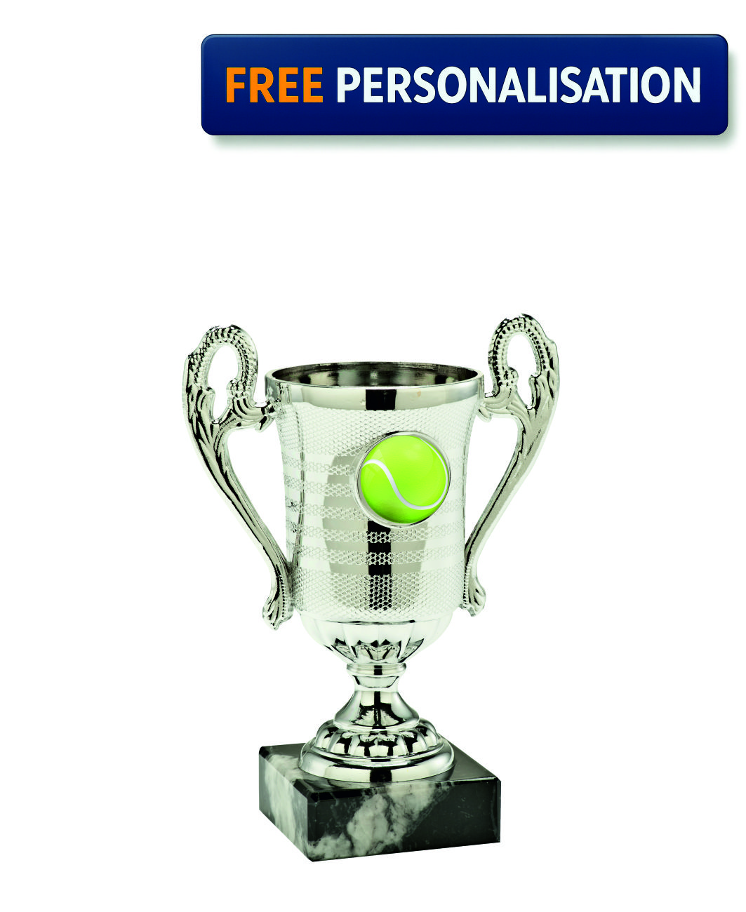 SILVER MINI CUP TENNIS AWARD - SET.306.02.A