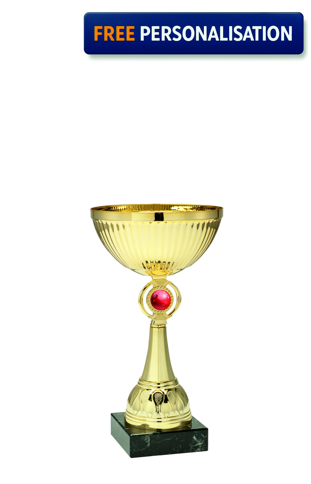 18cm GOLD CUP BOWLING AWARD - ET.350.61.B
