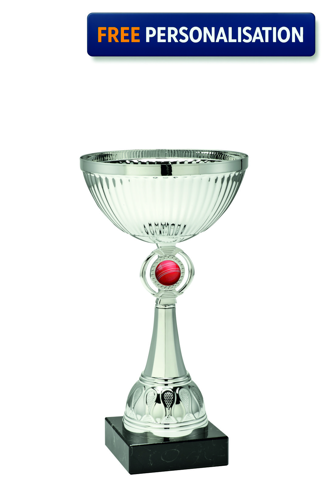 27cm SILVER CUP CRICKET AWARD - ET.351.62.H