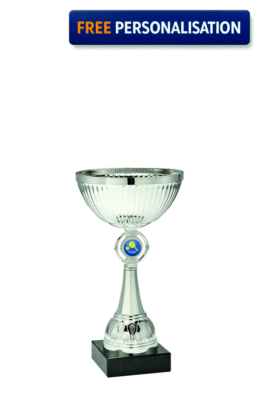 18cm SILVER CUP PADEL AWARD - ET.351.62.B