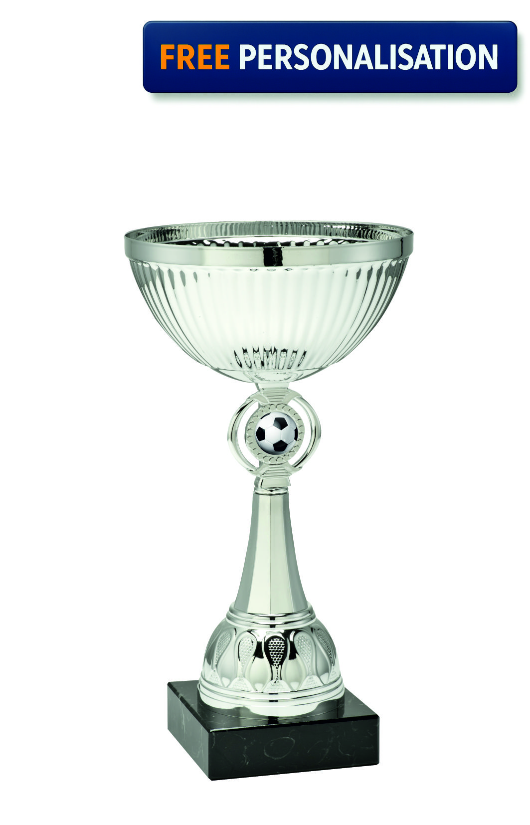 29.5cm SILVER CUP FOOTBALL AWARD - ET.351.62.J