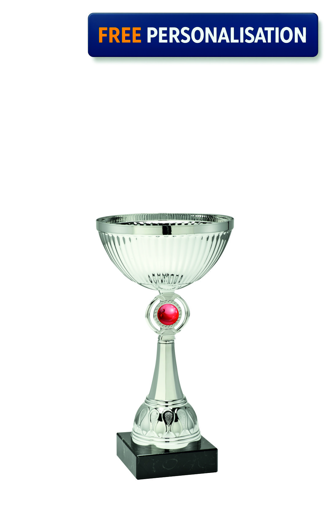18cm SILVER CUP BOWLING AWARD - ET.351.62.B