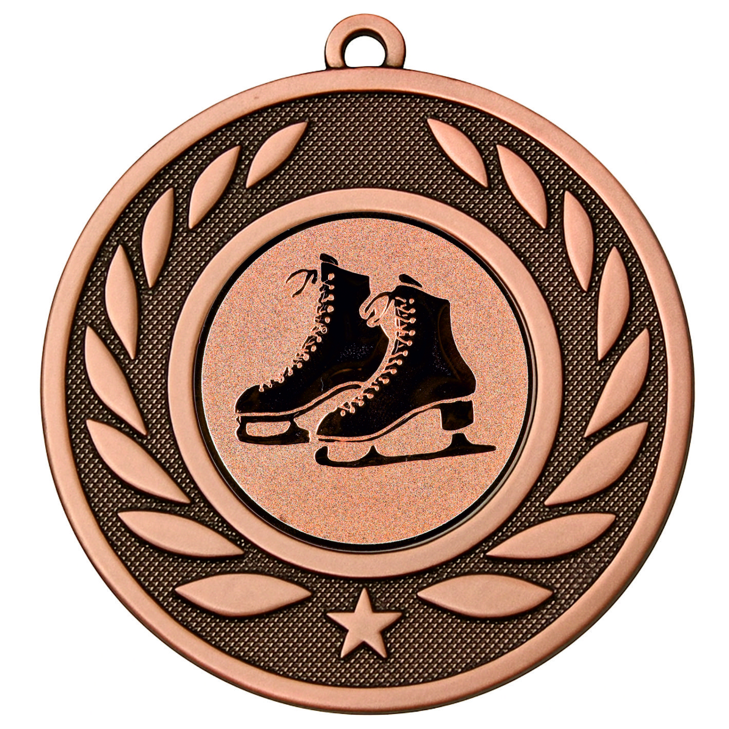 Bronze Laurel Ice Skating Medal - FREE Ribbon - BIE.M9459.03