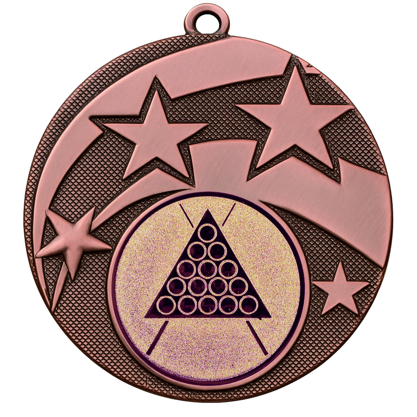 Bronze Star Snooker Medal -FREE Ribbon -BIE.M9457.03