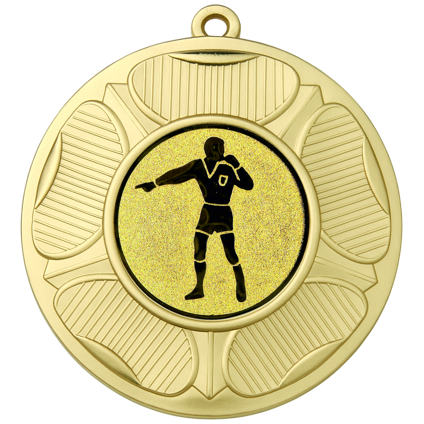 Gold Tudor Rose Referee Medal - FREE Ribbon - BIE.M9458.01